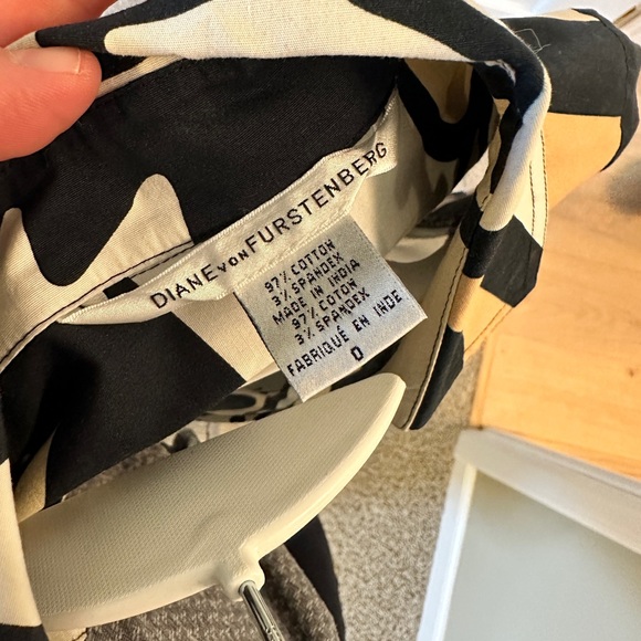 Diane Von Furstenberg Kitty Collar Wrap Dress - Picture 3 of 3